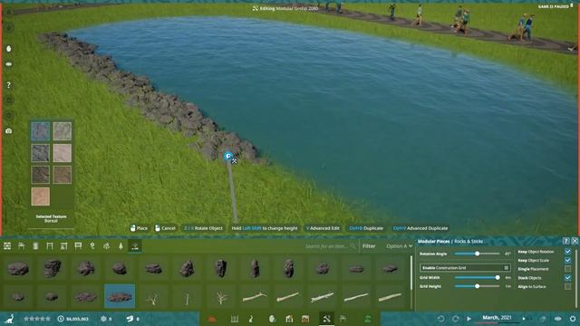 How to Build a Nice Entrance in Prehistoric Kingdom! - Environment Speedbuild! (Alpha Gameplay) смотреть онлайн