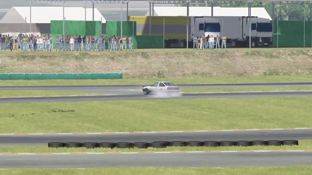Assetto Corsa Initial D AE86 смотреть онлайн