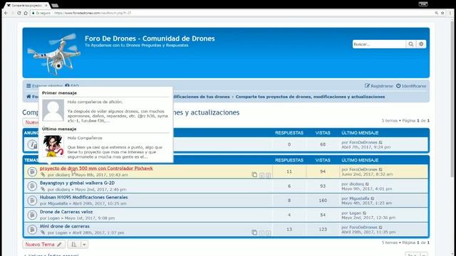 Foro de Drones - Te Ayudamos con tu drone forodedrones.com смотреть онлайн