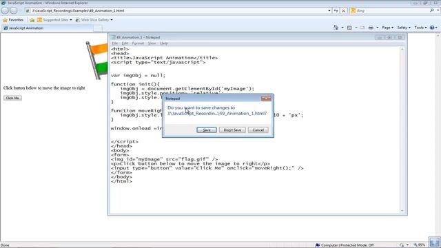 Animation in JavaScript - JavaScript Total Course in Telugu-Lesson 31 смотреть онлайн