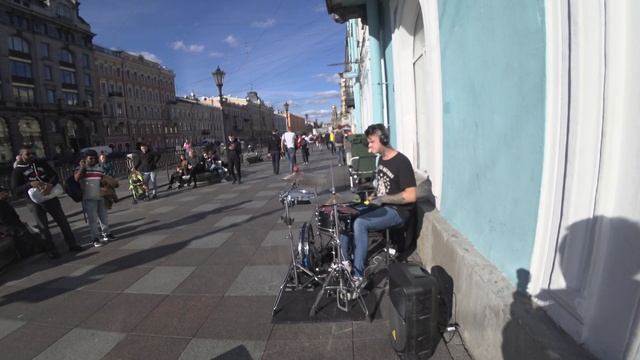 Санкт-Петербург. Прогулка по Невскому проспекту. 4K смотреть онлайн