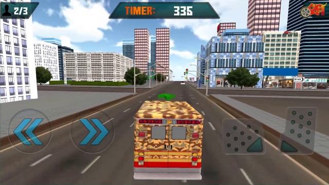 US Army Rescue Ambulance - City Emergency VAN Driving Simulator | Android Gameplay смотреть онлайн