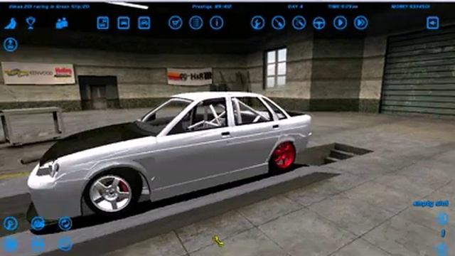 Дрифт корч Lada2170 в SLRR часть 2 смотреть онлайн