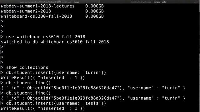 W9 11 intro to mongo смотреть онлайн