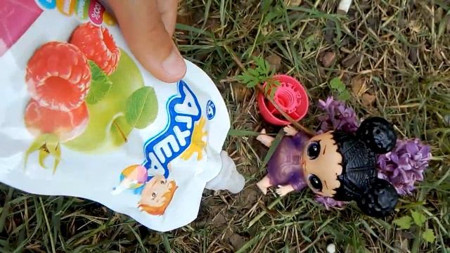 Пробую пюре «Агуша» с натуральными фруктами??? смотреть онлайн