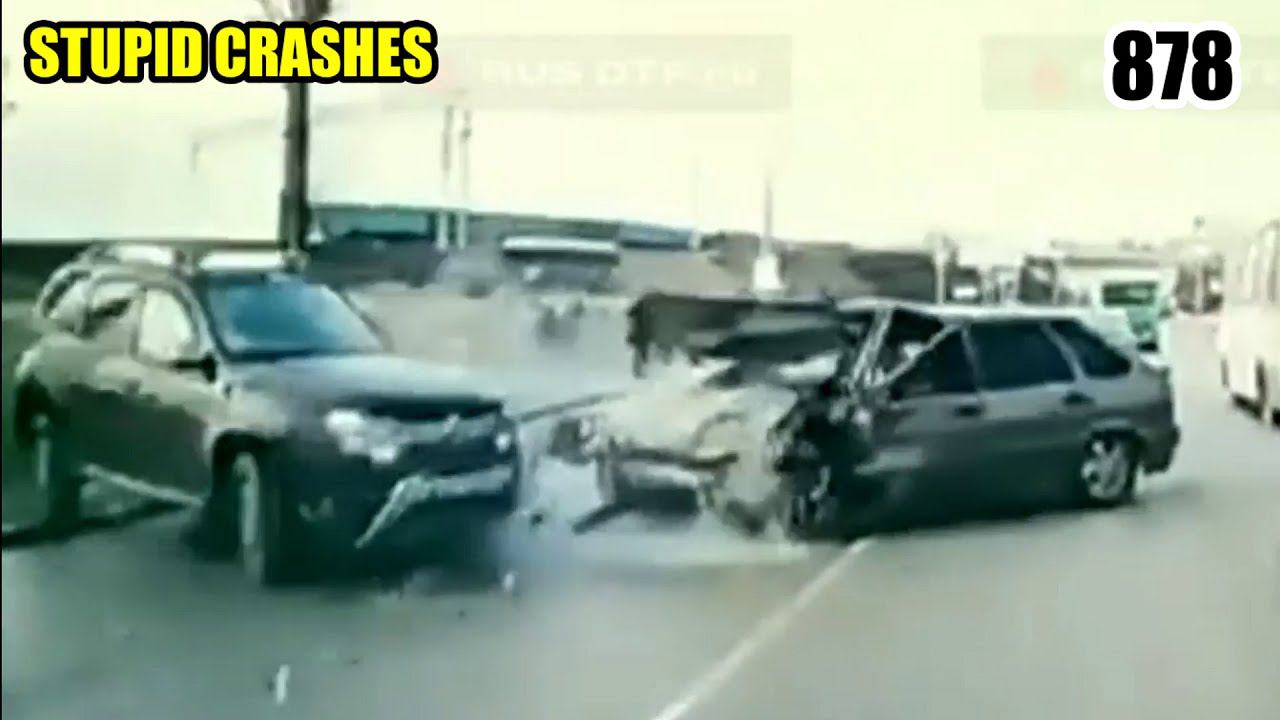 Stupid crashes 878 April 2024 car crash compilation смотреть онлайн