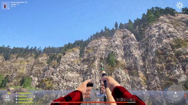 Русская Рыбалка 4 - Таймень на леску 0,22 река Белая смотреть онлайн