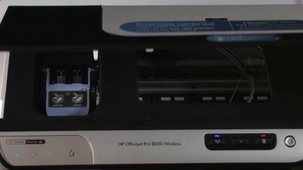 Replace the Cartridges and the Printhead | HP Officejet Pro 8000 Printer (A809a) | HP