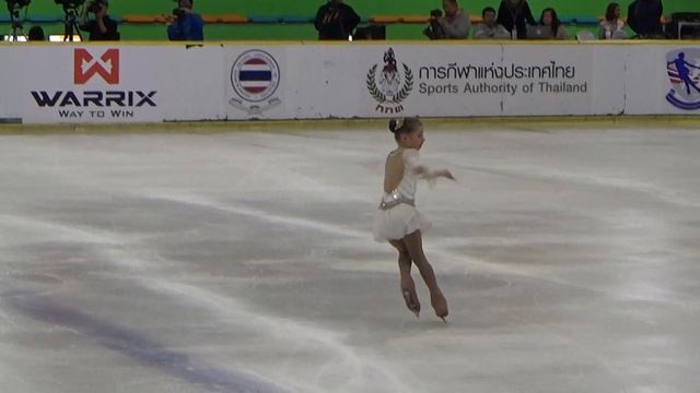 AOFST 2015 Advance Nov Girls SP #5 Holly Harris AUS 02112002 смотреть онлайн