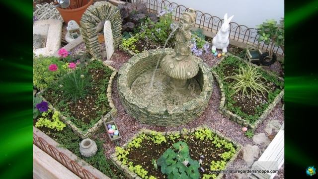 Шедевры миниатюрных садиков в горшках. Mini garden смотреть онлайн