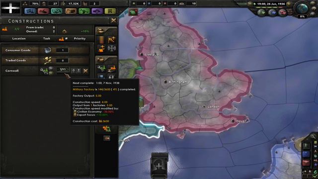 Hearts of Iron IV Home Nations - Cornish Conquest #1 смотреть онлайн