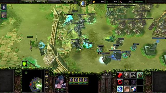 #12 Таинственные острова / Warcraft 3 The Invasion of Kalimdor: Revamp прохождение смотреть онлайн