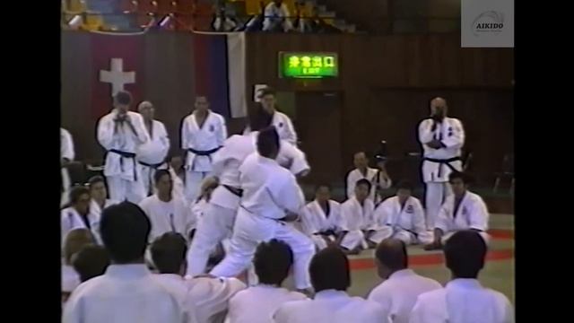 INTERNATIONAL AIKIDO TOURNAMENT, IMABARI, 1997. Seminar by Tetsuro Nariyama. смотреть онлайн