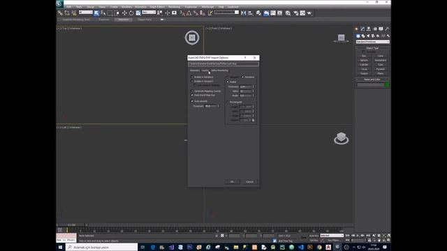 AutoCAD Çizim Dosyasını 3ds Max'e Atma Aktarma Dersi смотреть онлайн