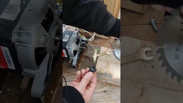 Делаю из мотора стиральной машины циркулярную пилу смотреть онлайн