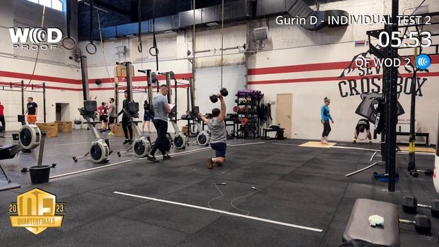 Quarterfinals Workout 2 / 305 rep / GURIN DMITRII смотреть онлайн