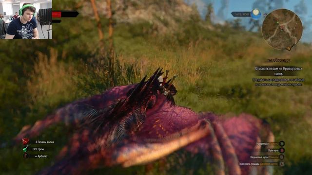 Прохождение The Witcher 3: Wild Hunt #18 - Прибожек смотреть онлайн