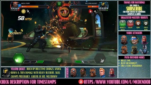 MCOC: Act 7.2.1 - Bullet Time & Ebb and Flow: Knockdown - (Book 2, Act 1.2) - Tips/Guides-No Revive смотреть онлайн