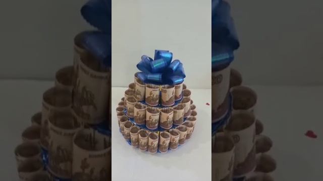 Денежный торт своими руками смотреть онлайн