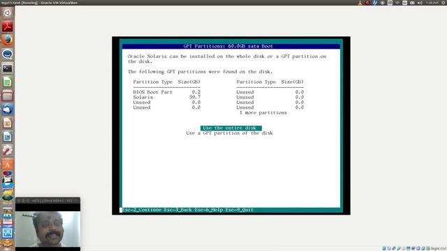 Solaris 11 Installation - Text Installer смотреть онлайн