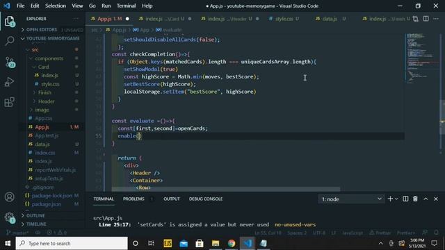 Build Memory Game with React Hooks смотреть онлайн