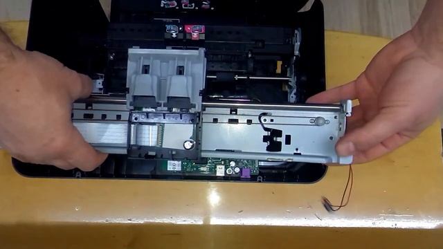 HP PHOTOSMART C4780 - DISASEMBLY FOR CLEANING смотреть онлайн