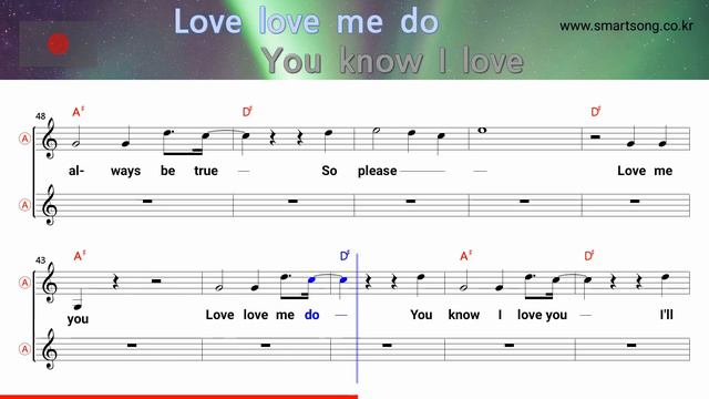 Love me do - Beatles (Alto Saxophone Sheet Music Eb Key / Karaoke / Easy Solo Cover) смотреть онлайн
