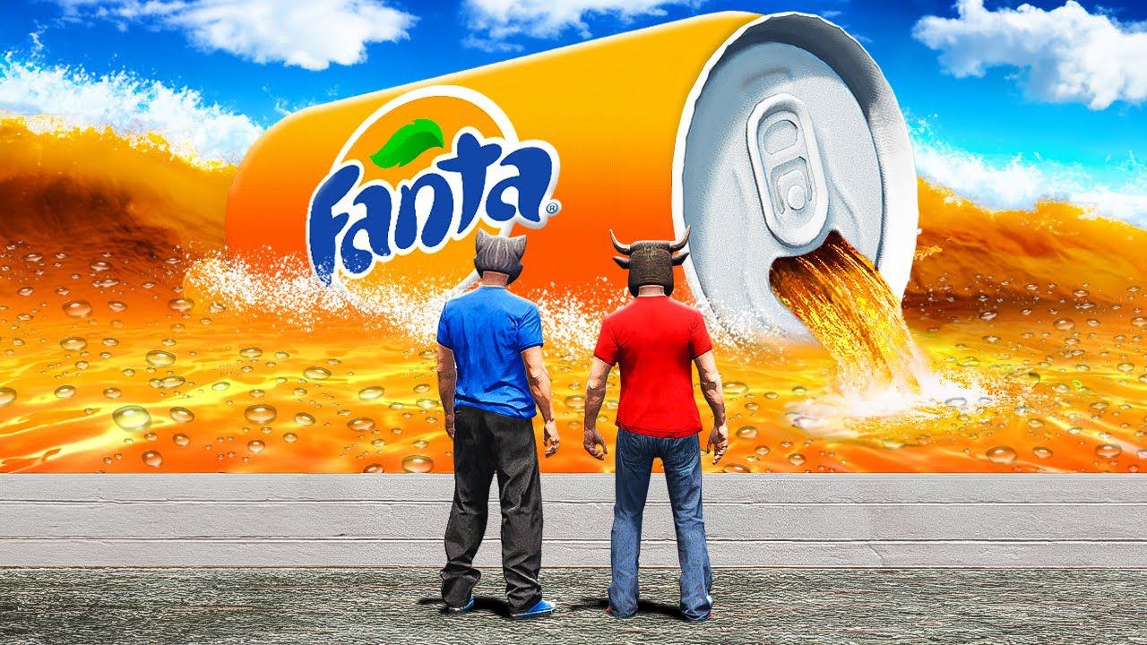 ВЫЖИВАНИЕ С БУЙВОЛСОНОМ В ОГРОМНОМ ЦУНАМИ ИЗ ФАНТЫ! КАК ПЕРЕЖИТЬ КОНЕЦ СВЕТА ГТА 5 МОДЫ МУРКА смотреть онлайн