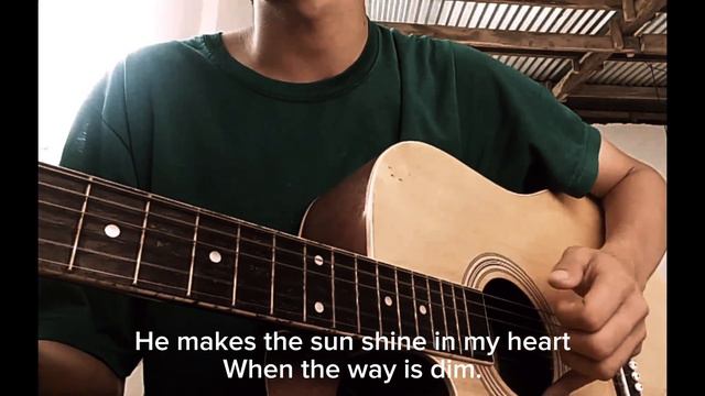 I LOVE LIVING INLOVE WITH JESUS | Lyrics | guitar finggerstyle cover by LEM ( Worship song ) смотреть онлайн