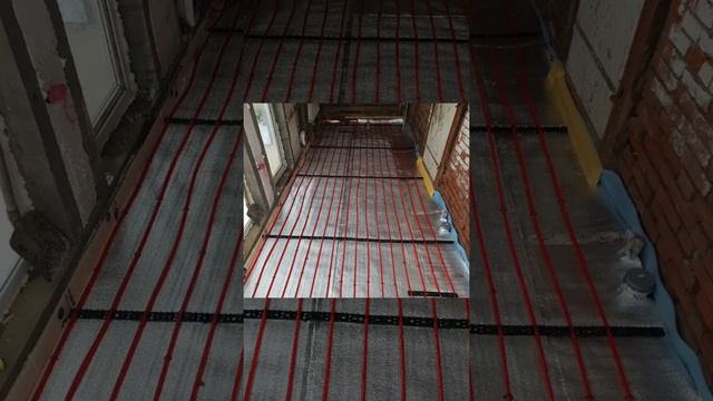 Монтаж водяного теплого пола смотреть онлайн