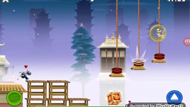 Играем с Другом в NinJump везение 0. смотреть онлайн