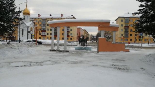 ГУЛЯЕМ ПО ПАРКУ / ЗИМА В СИБИРИ / КАК УКРАСИЛИ ПЛОЩАДЬ \ ВЛОГ ДОМОХОЗЯЙКИ смотреть онлайн