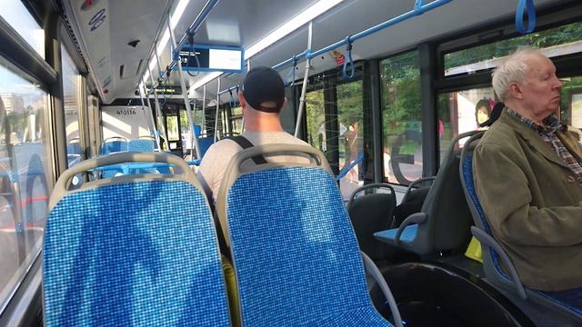 электробус по маршруту 107, метро Филёвский парк - Матвеевское смотреть онлайн