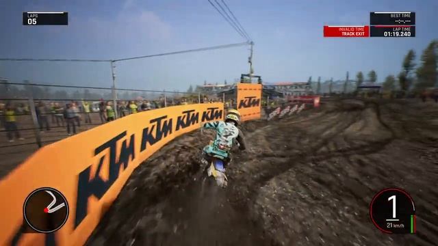 MXGP Pro ps4 gameplay смотреть онлайн