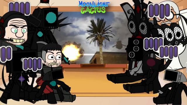 Skibidi Toilet Characters Reacts | Part 7 | Moonlight Cactus | смотреть онлайн