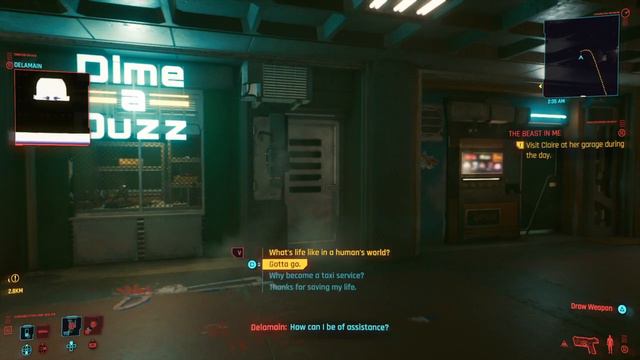 Cyberpunk 2077 - Delamain Call box glitch *Not fixed as of update 1.06* смотреть онлайн