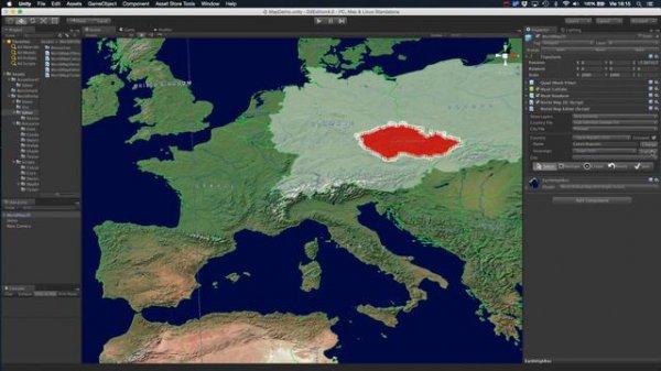 World Map Editor demo