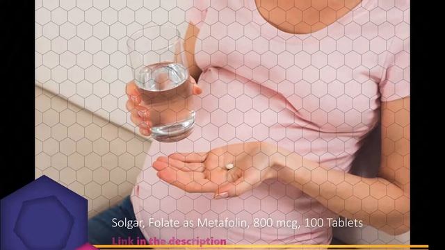 Solgar, Folate as Metafolin, 800 mcg, 100 Tablets смотреть онлайн
