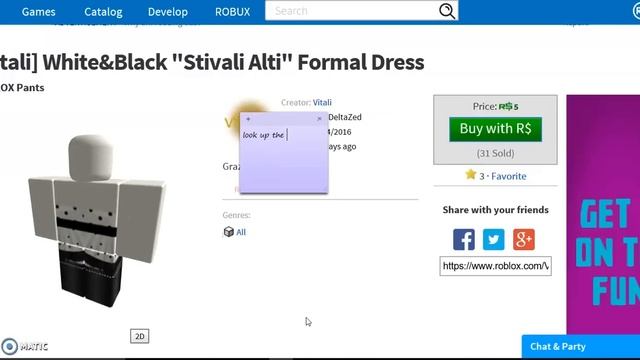 How to find Clothes codes on Roblox смотреть онлайн