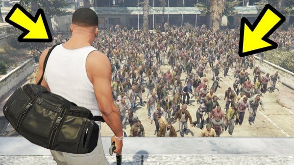 ОГРОМНАЯ ТОЛПА ЗОМБИ ВЫРВАЛАСЬ ИЗ ЛАБОРАТОРИИ В ГТА 5! АПОКАЛИПСИС ОБЗОР МОДА GTA 5! ГТА 5 МОДЫ MODS