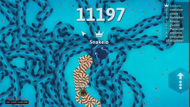 The Giant Snake Died Like A Noob In Snake.Io! Epic Snakeio Gameplay смотреть онлайн