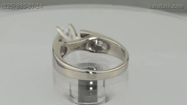 Золотое кольцо с бриллиантами 0.90 карат смотреть онлайн