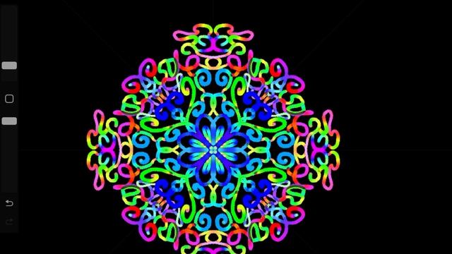 Как нарисовать мандалу смотреть онлайн