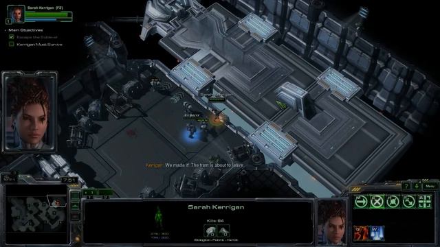 Starcraft 2 Heart of the Swarm: The Story - Back in the Saddle - 2/20 смотреть онлайн
