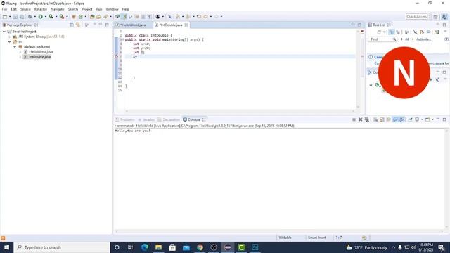 Java Interger & Double Variables смотреть онлайн