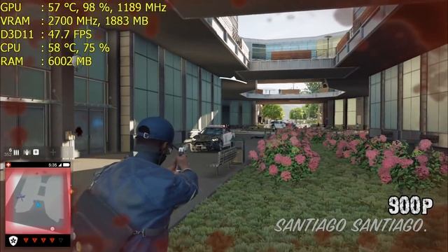 Watch Dogs 2 - GTX 750 ti - i3 6100 - 1080p - 900p - 720p смотреть онлайн