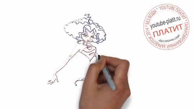 Как дети рисуют винкс  Как нарисовать винкс блум поэтапно