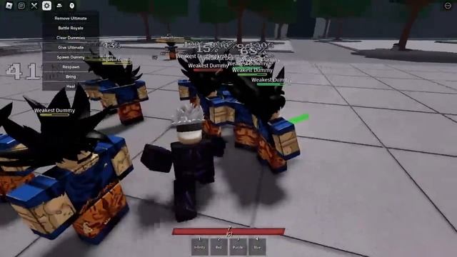 NOVA HABILIDADE *BLUE* DO GOJO NO SAITAMA BATTLEGROUNDS (ROBLOX) смотреть онлайн