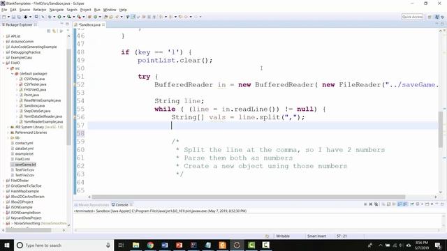 Create objects from text file data смотреть онлайн