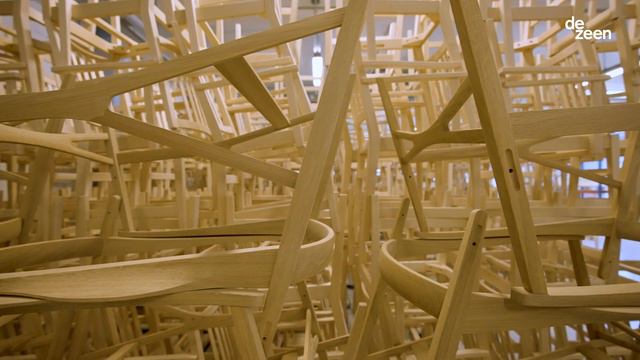 Stolab's wooden Lilla Snåland stool is made from manufacturing waste | Stolab Stories | Dezeen смотреть онлайн